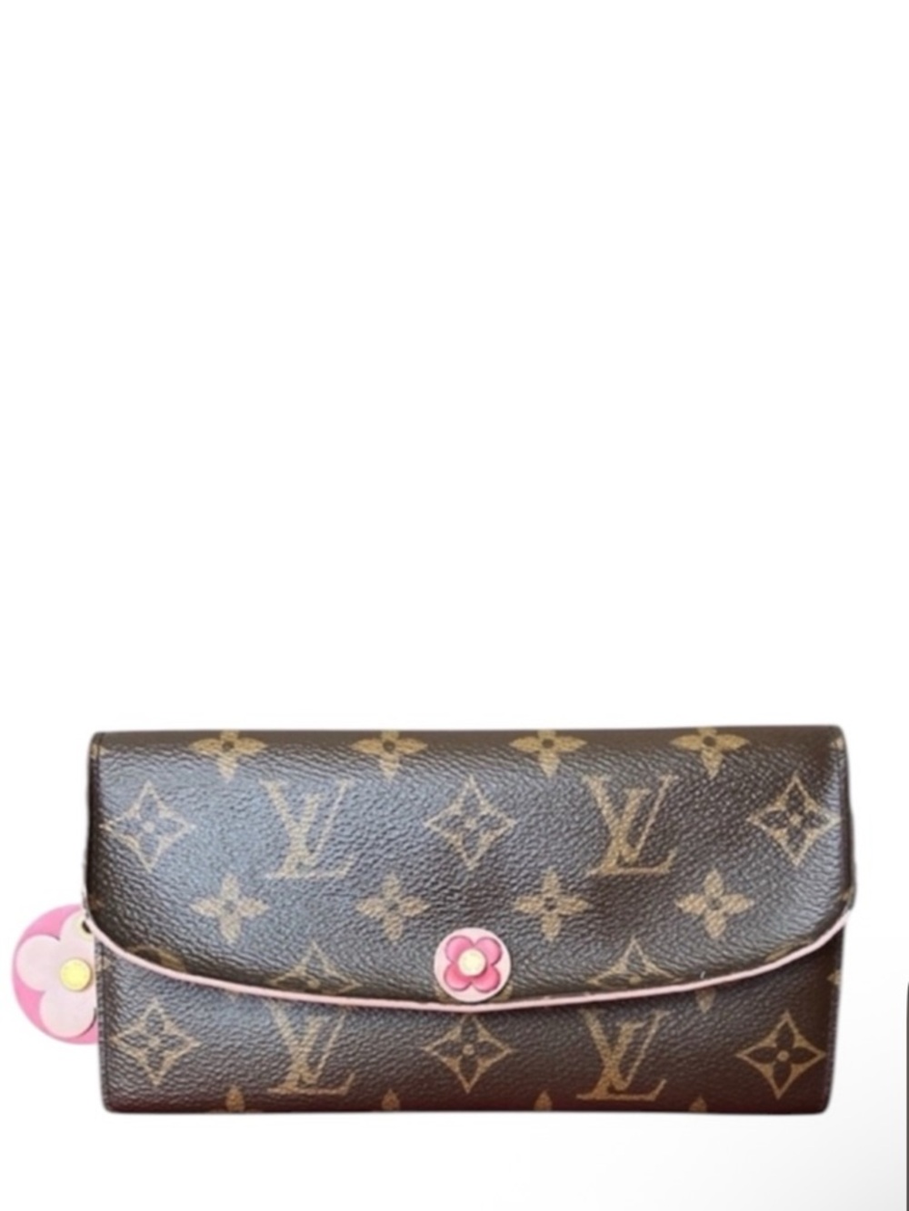 Louis Vuitton Bloom Flower Emilie Wallet-EUC